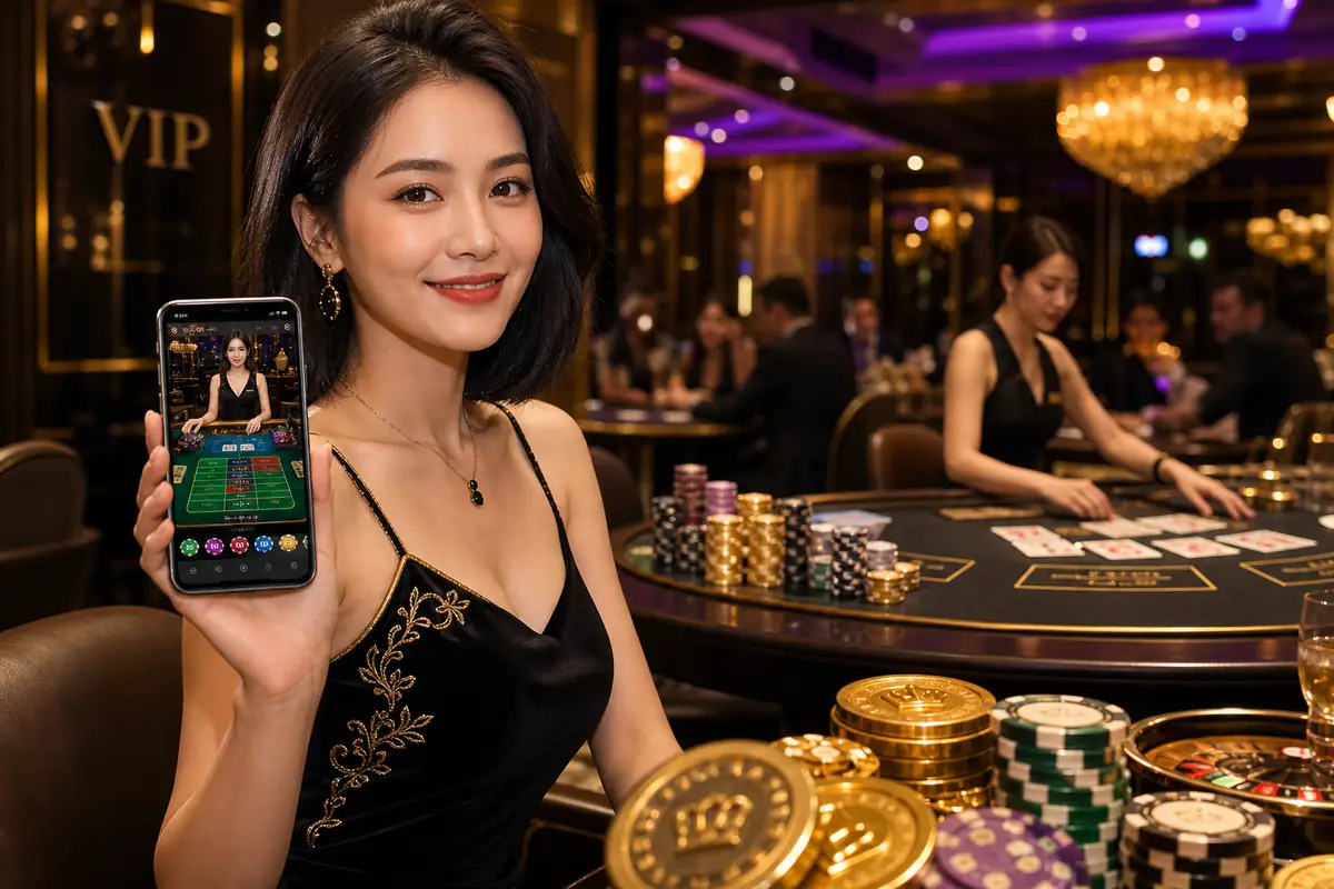 qrpay44 Casino meja baccarat dealer langsung